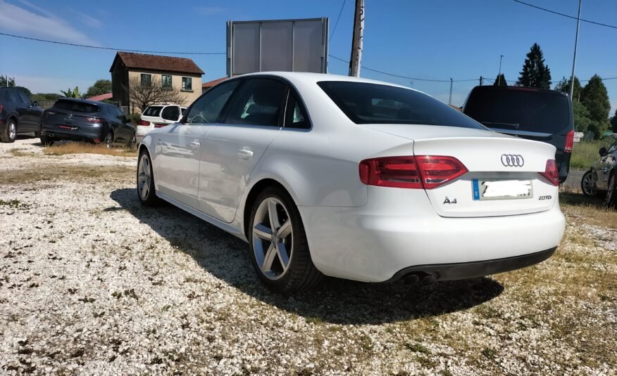 AUDI A4 2.0 TDI Sline