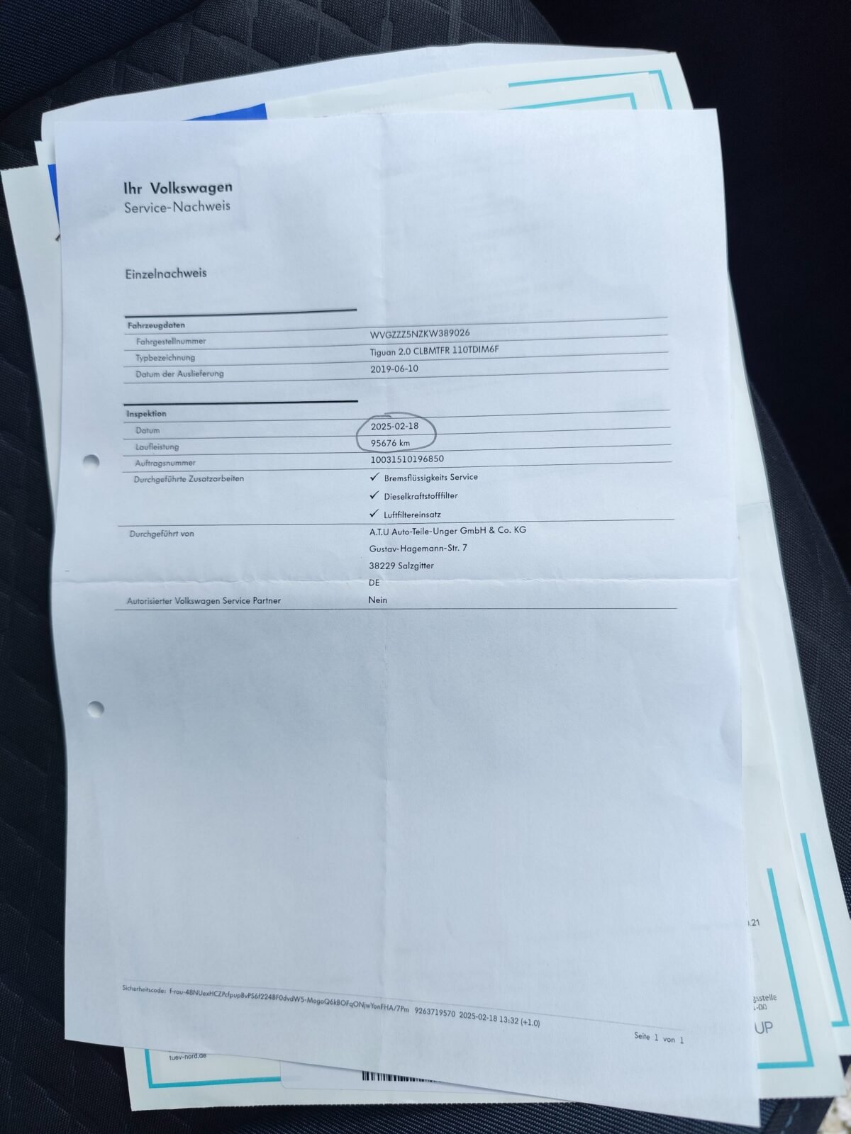 VOLKSWAGEN TIGUAN 2.0 TDI